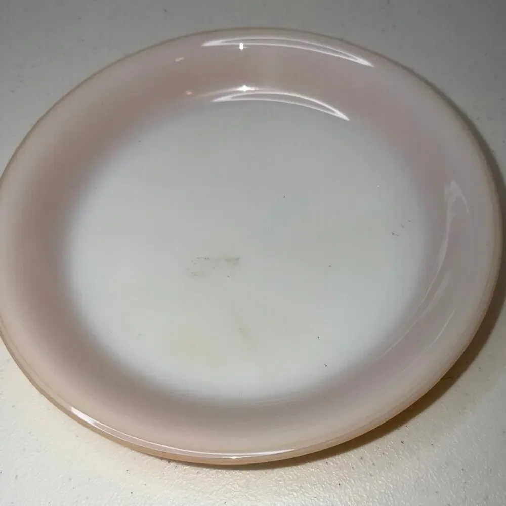 1950's Fire King Peach Lustre 9 Inch Pie Plate No 460